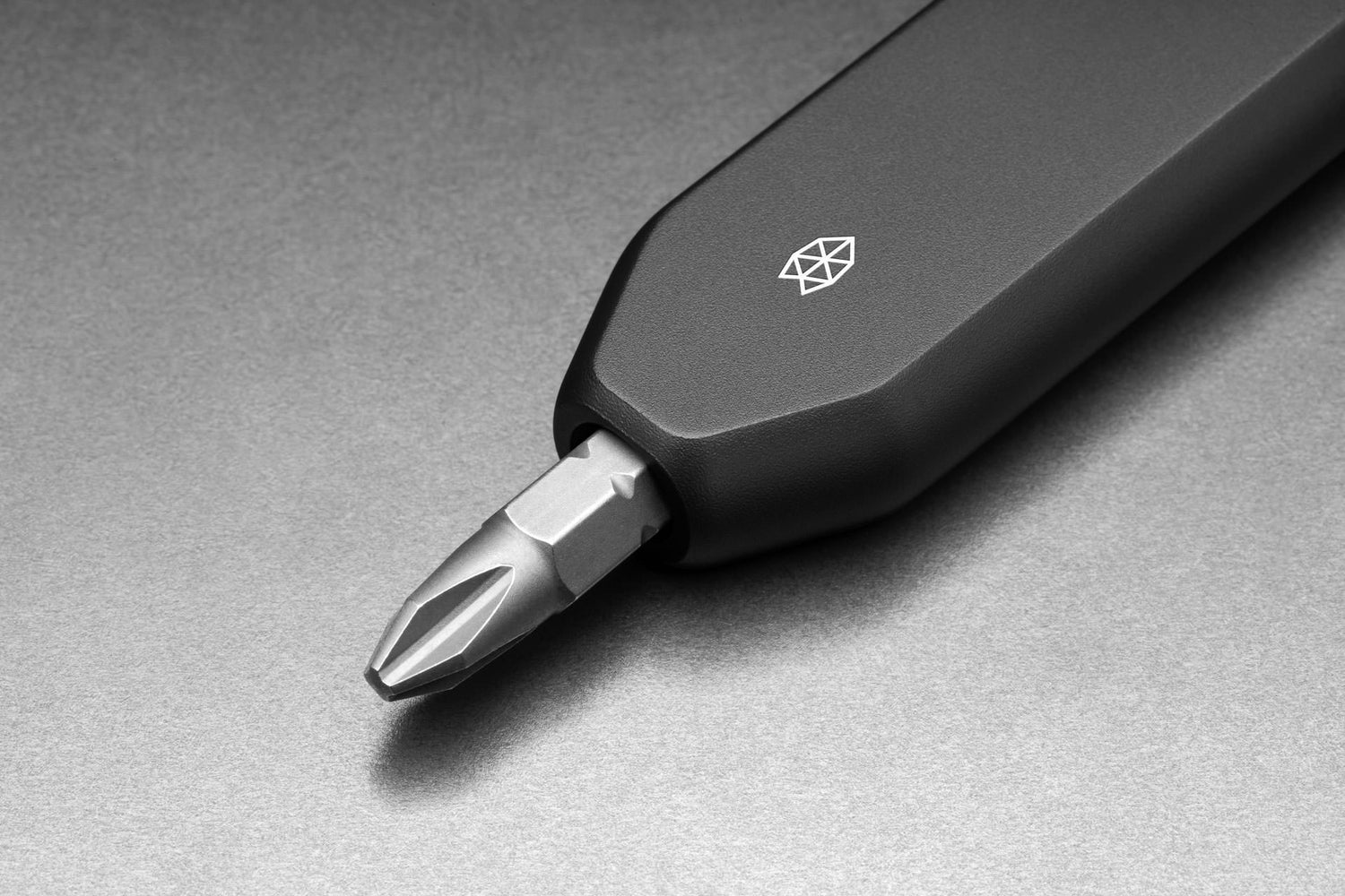 The Warrick EDC screwdriver bit driver in black.