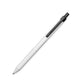 The Burwell EDC click pen in bone white and black.