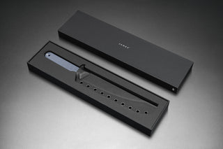 The Humboldt fillet knife in its box. 