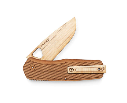The Folsom Pro wooden knife kit.