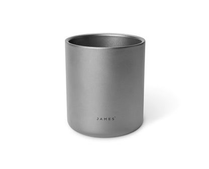 The TJB titanium tumbler.