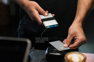 Quickly access your cards for purchases.