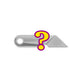 The mystery vinyl version of the Abbey EDC fixed blade mini knife.
